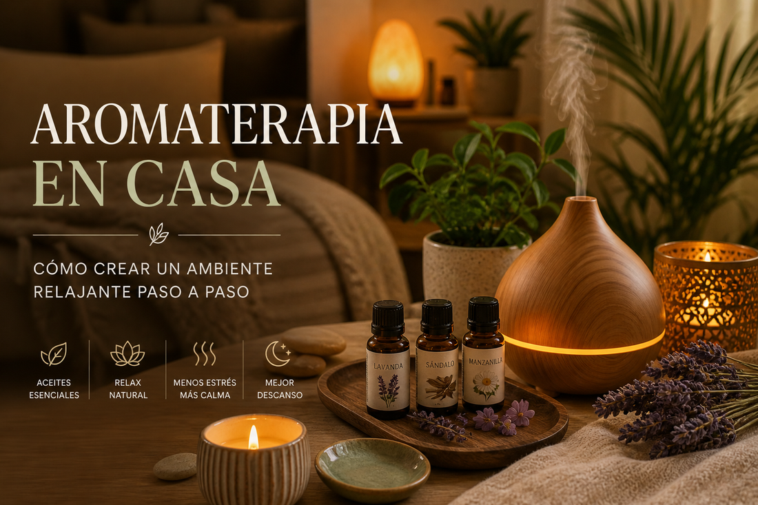 Aromaterapia en casa: cómo crear un ambiente relajante paso a paso