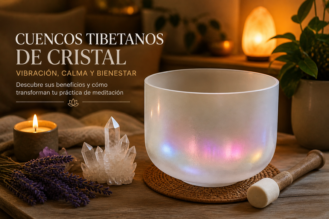 Cuencos tibetanos de cristal: qué son, beneficios y por qué están revolucionando la meditación en 2026