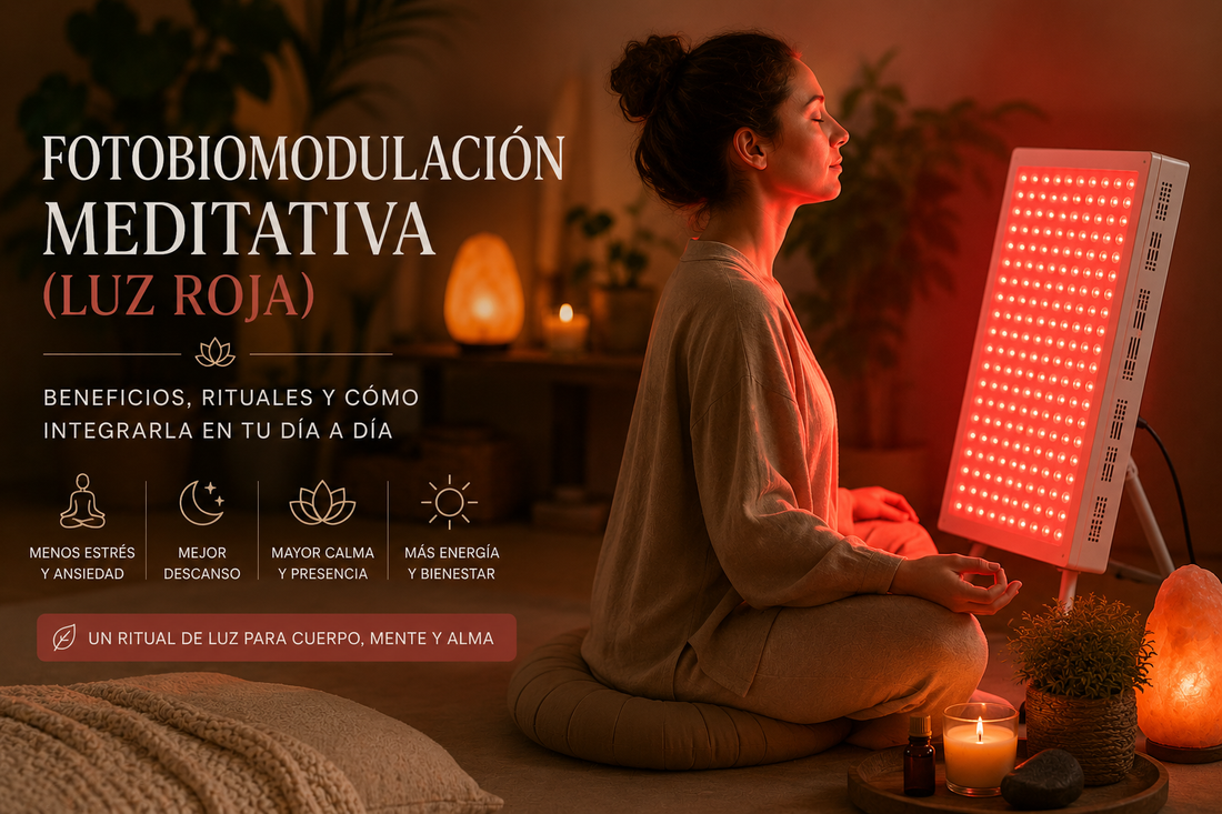Fotobiomodulación Meditativa (Luz Roja): Guía Completa para Crear tu Espacio de Calma en Casa