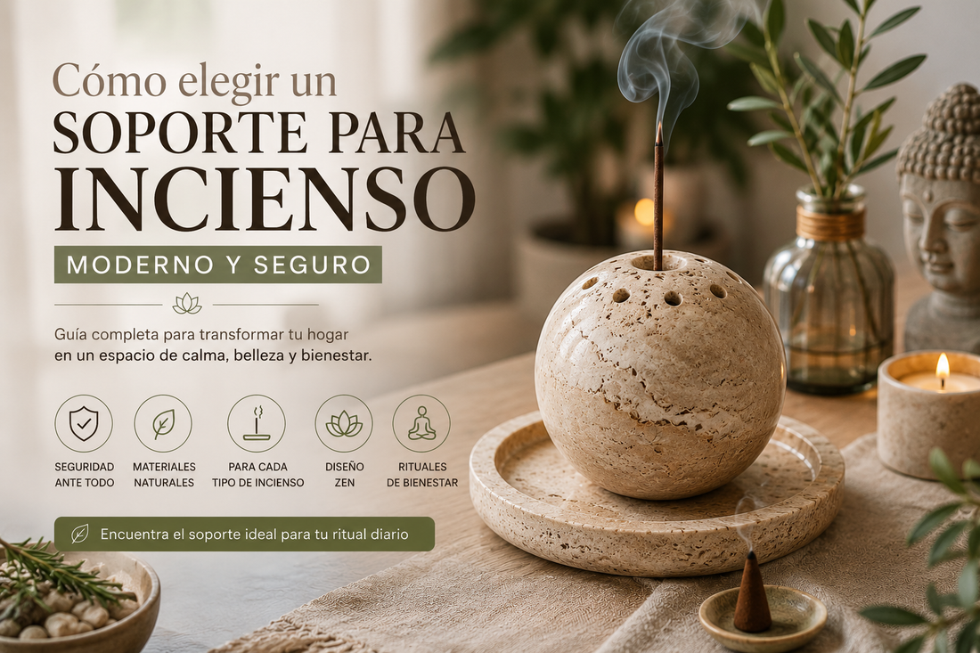 Cómo elegir un soporte para incienso moderno y seguro: guía completa 2026