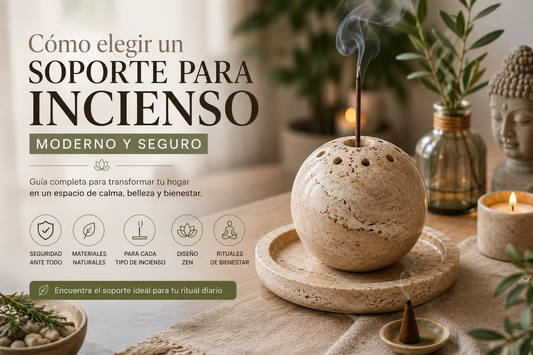Cómo elegir un soporte para incienso moderno y seguro: guía completa 2026