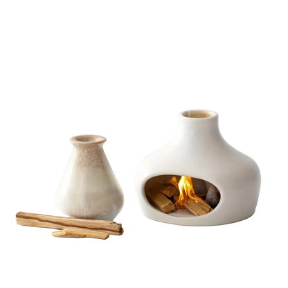 Quemador de Palo Santo – Ritual de Aromaterapia y Decoración Zen