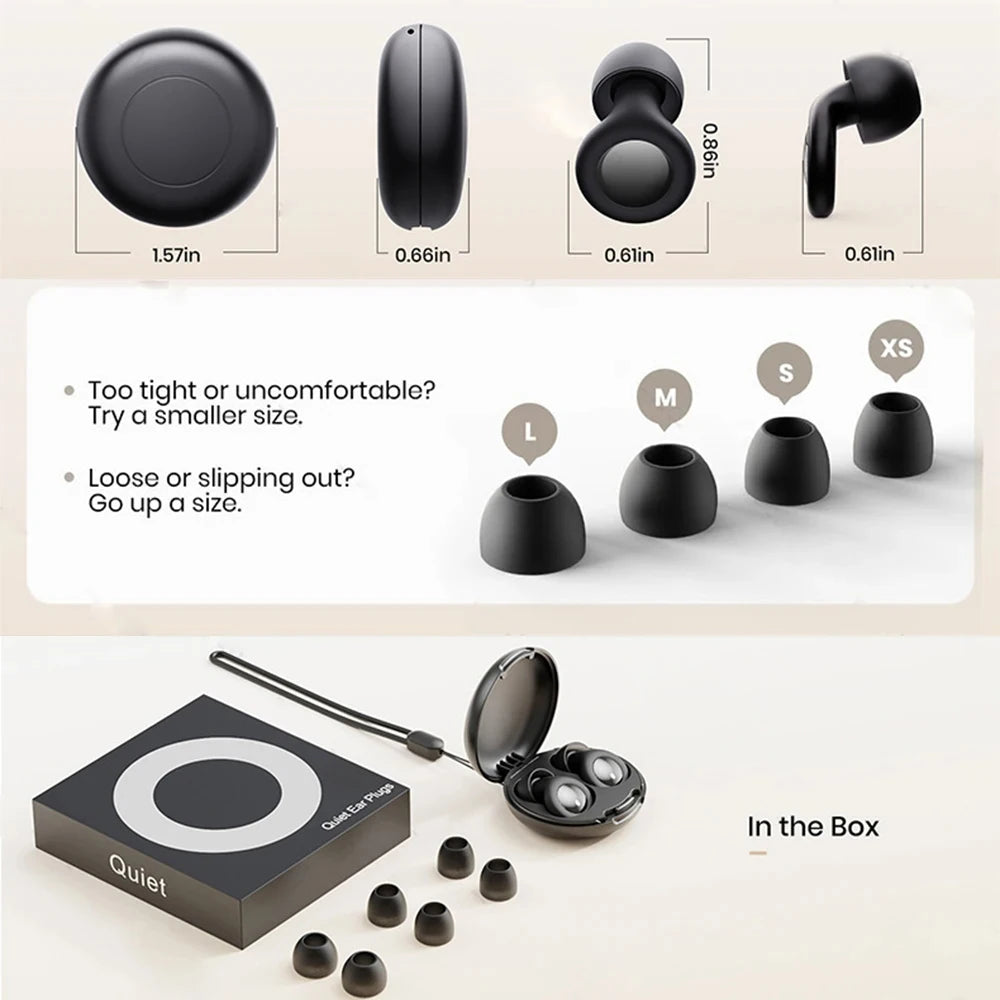 Tapones para Dormir Antiruido 25dB - Rincon del ser