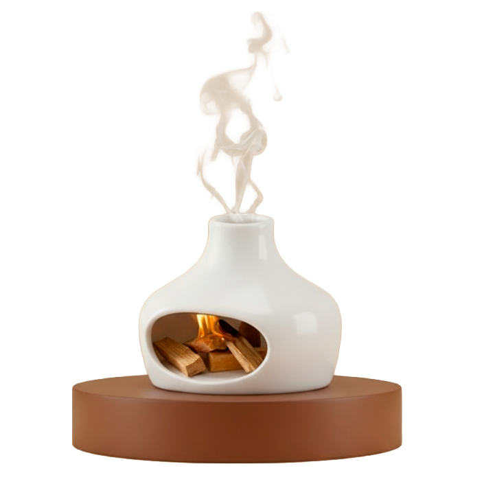 Quemador de Palo Santo – Ritual de Aromaterapia y Decoración Zen