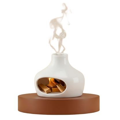 Quemador de Palo Santo – Ritual de Aromaterapia y Decoración Zen