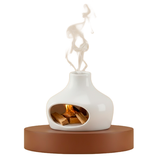 Quemador de Palo Santo – Ritual de Aromaterapia y Decoración Zen
