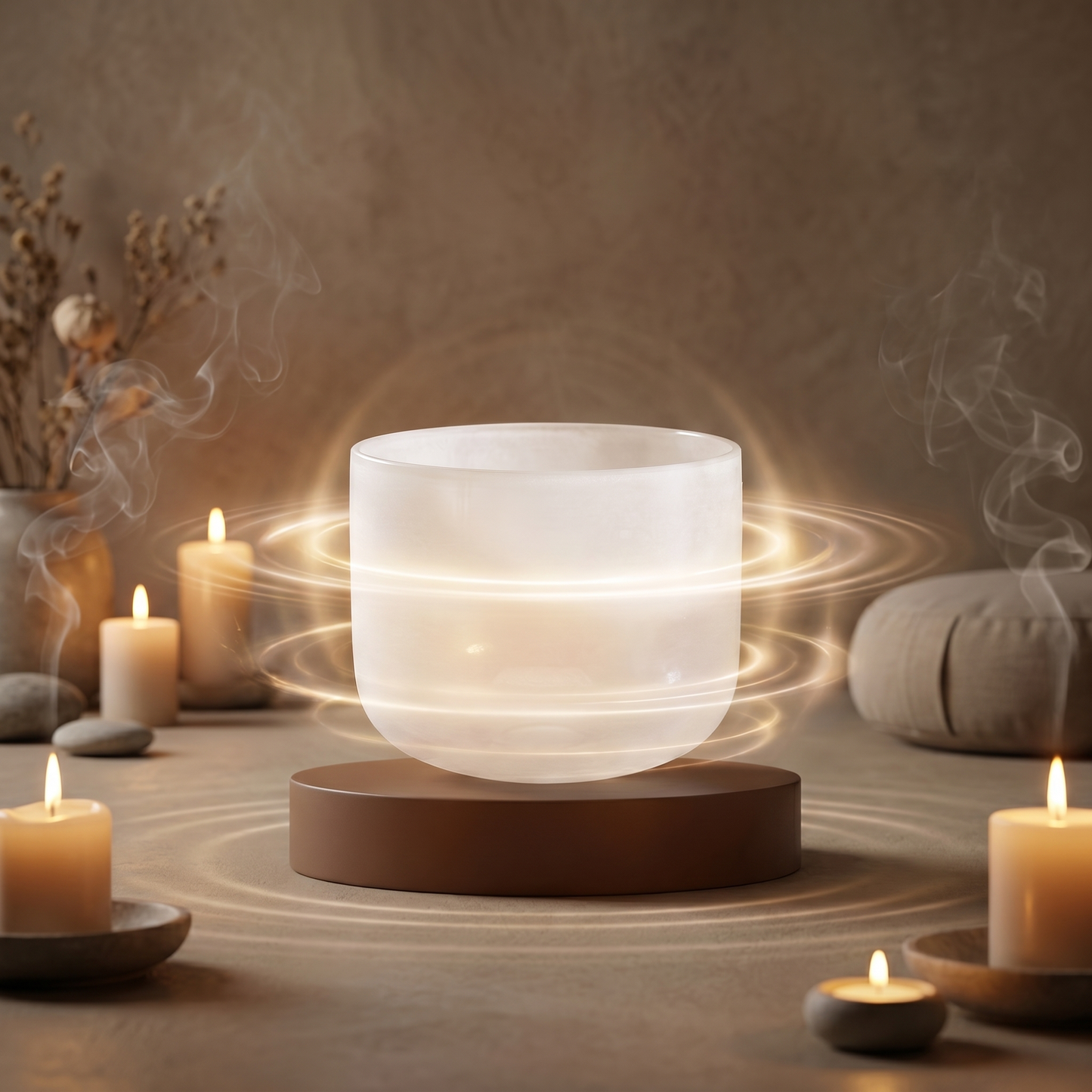 Cuenco Tibetano de Cristal 432Hz - Crystal Singing Bowl para Meditación y Sound Healing