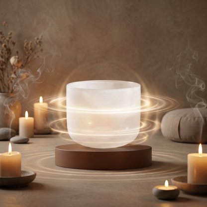 Cuenco Tibetano de Cristal 432Hz - Crystal Singing Bowl para Meditación y Sound Healing