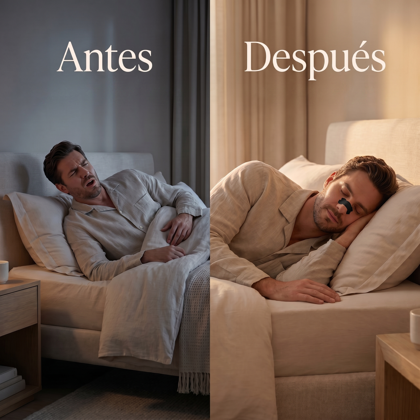 Tiras Nasales Anti Ronquidos Premium - Mejora la Respiración y el Descanso