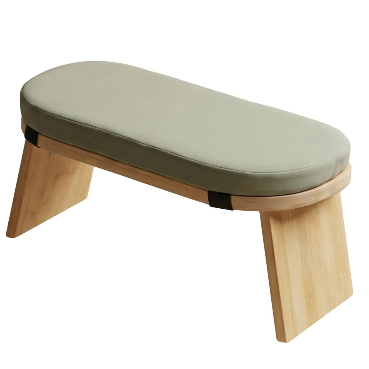 Banqueta de Meditación Ergonómica Plegable con Cojín - Banco Zen para Yoga y Mindfulness