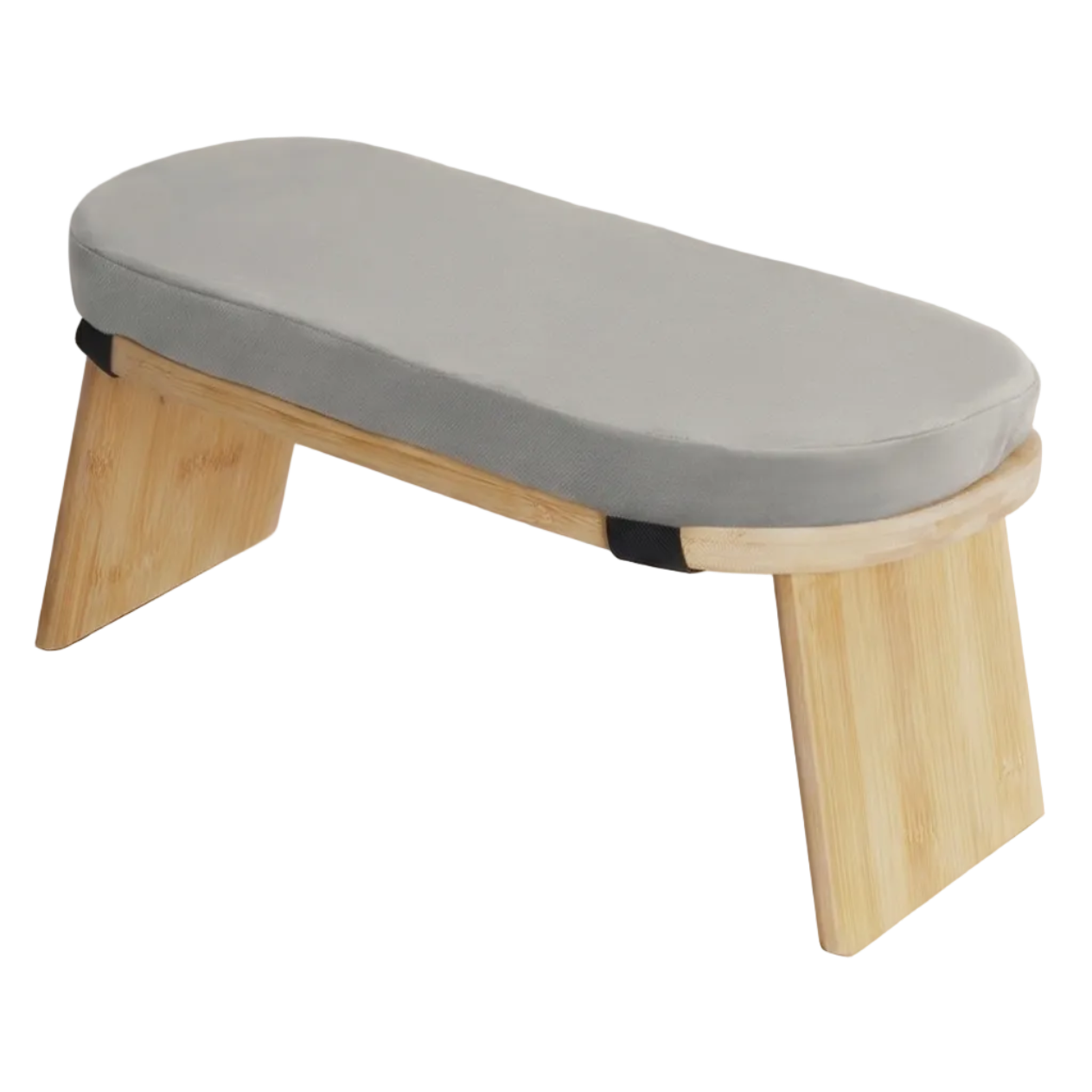 Banqueta de Meditación Ergonómica Plegable con Cojín - Banco Zen para Yoga y Mindfulness