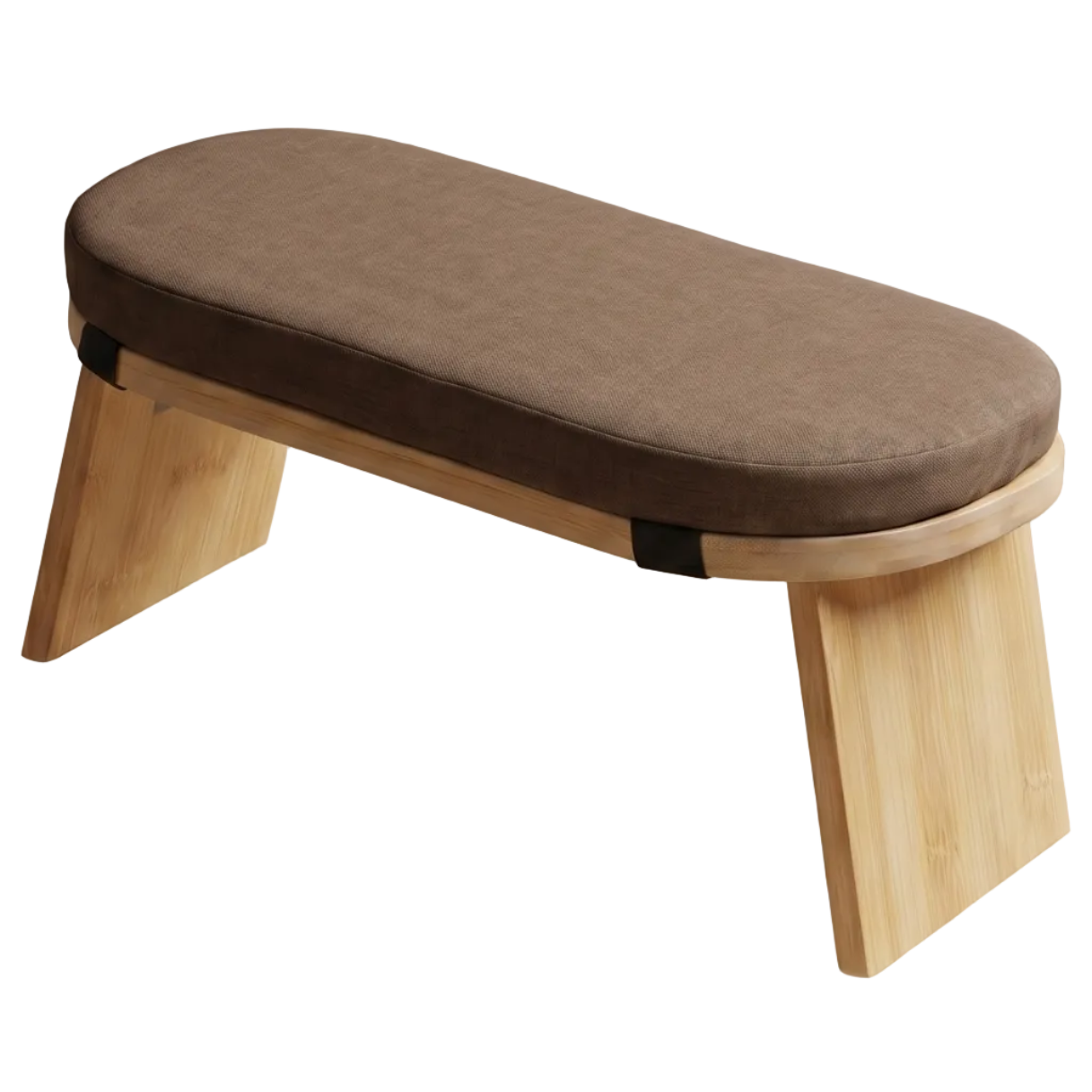 Banqueta de Meditación Ergonómica Plegable con Cojín - Banco Zen para Yoga y Mindfulness